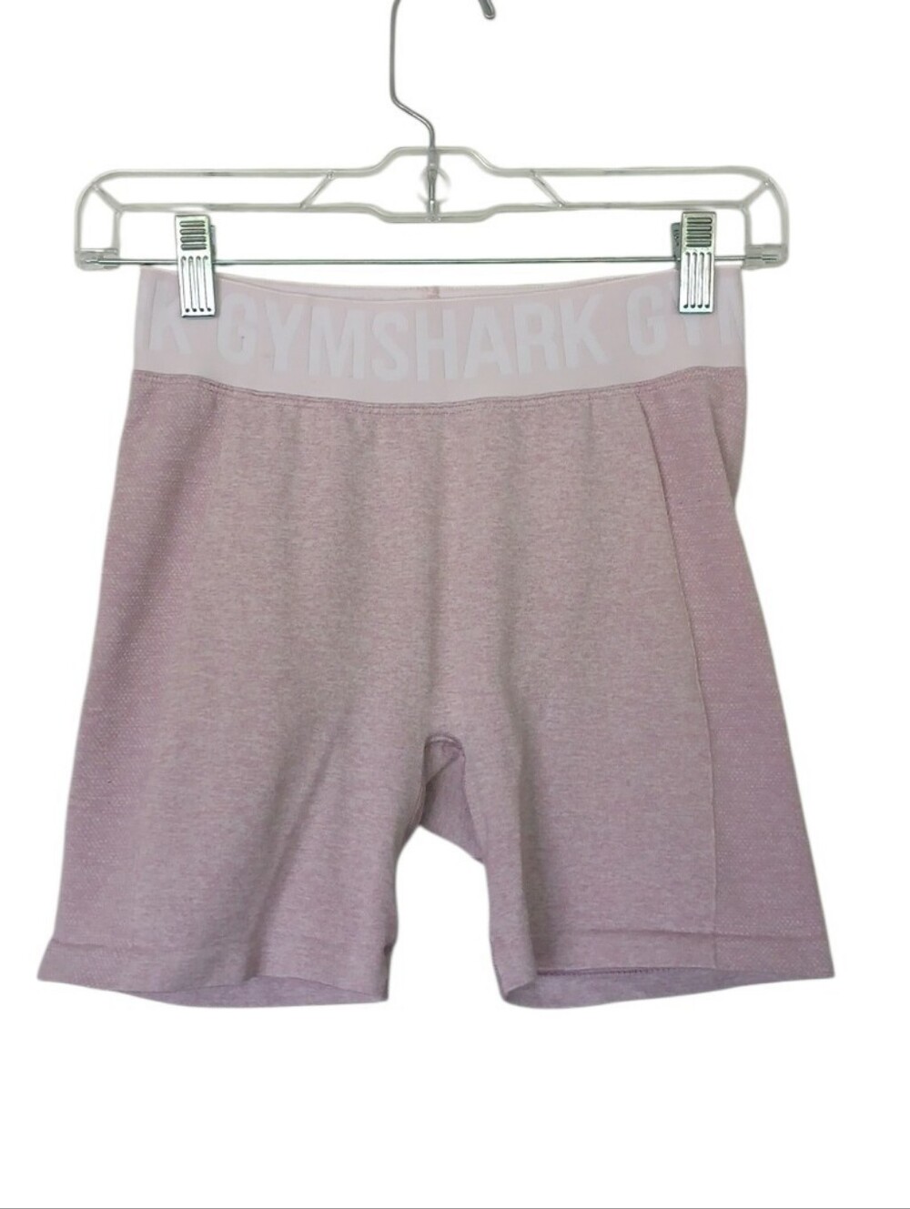 Gymshark Seamless Dusty Pink Light Purple High-Waist Bike Shorts Size Small